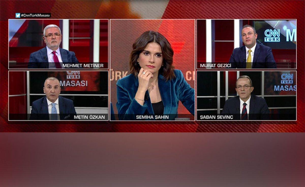 CNN Türk yayınında dedin demedim tartışması