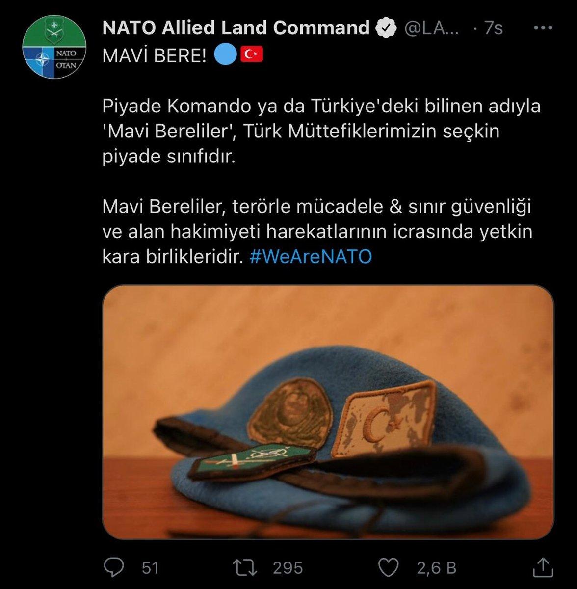 NATO'dan Mavi Bereliler'e övgü: Türklerin seçkin piyade sınıfı