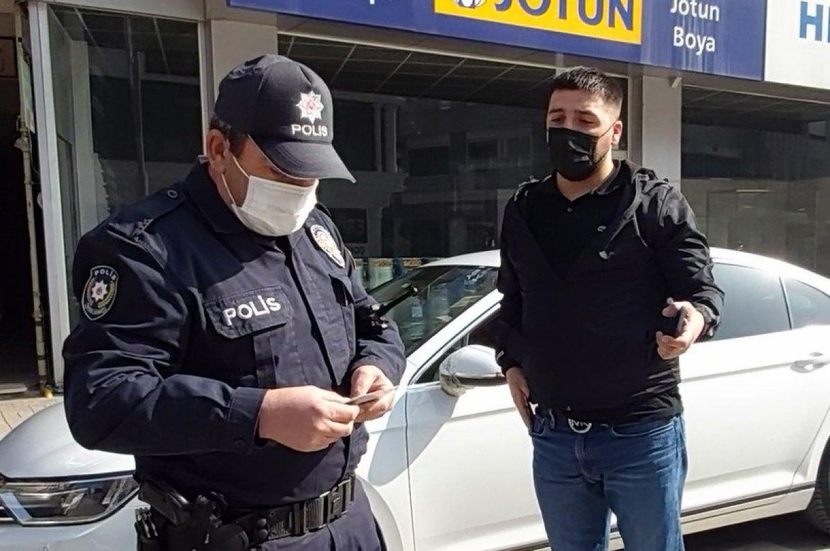 Sakarya’da kasaba giden sürücü, cezadan kurtulamadı