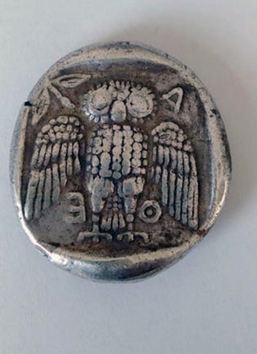 Muğla'da 1 milyon dolarlık Grek sikkesi ele geçirildi