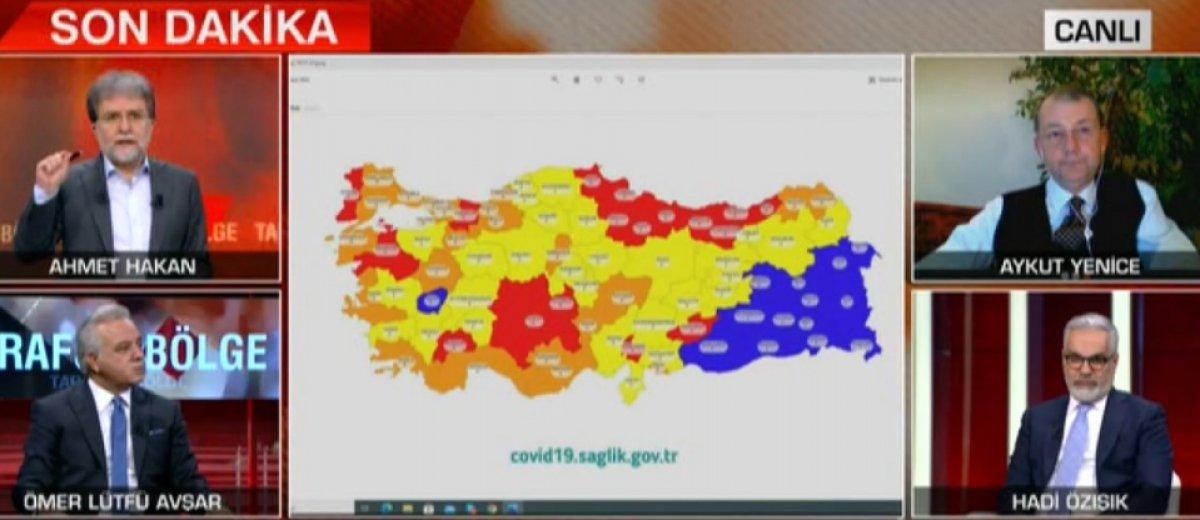 Ahmet Hakan, harita üzerinde yeni kararları anlattı