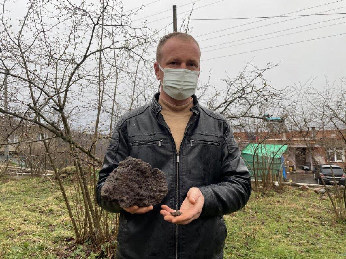 Ordu'da 300 gramlık gök taşı