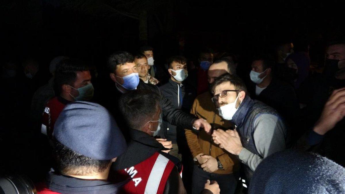 Isparta'da taciz olayını duyan 100 kişi toplandı