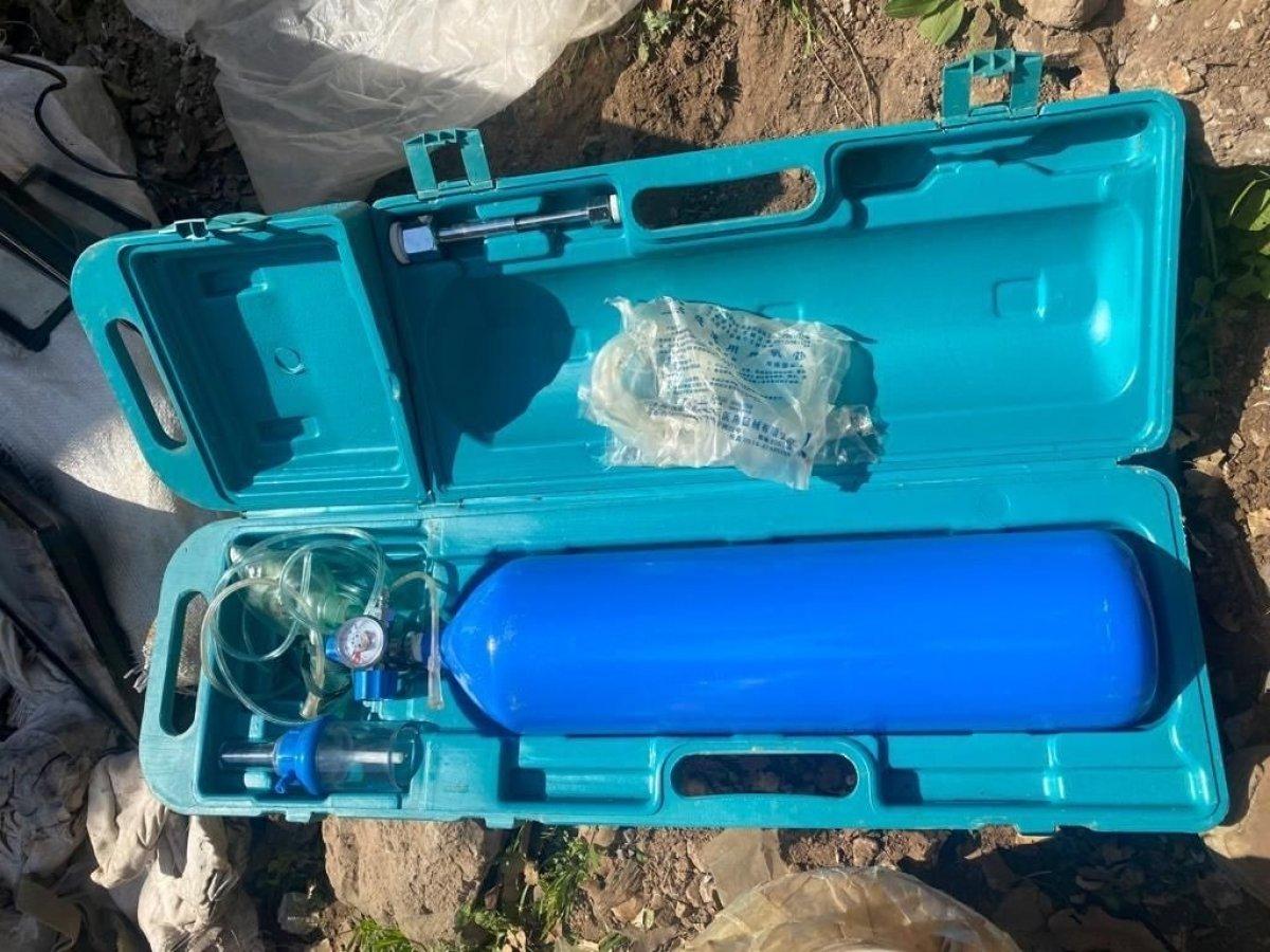 Irak'ın kuzeyinde, PKK’ya ait mühimmatlar ele geçirildi