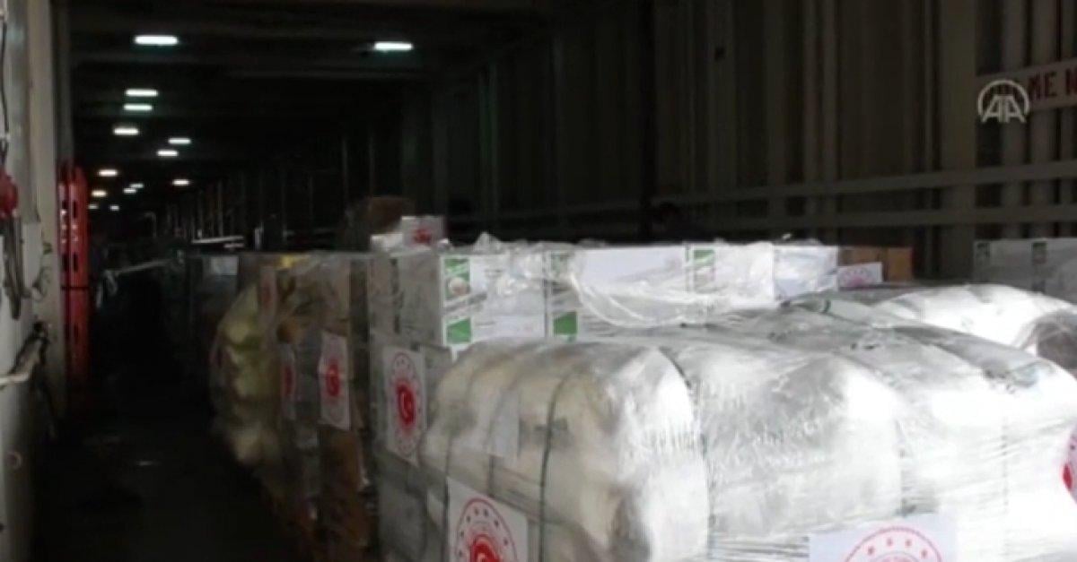 TSK'dan Lübnan ordusuna gıda yardımı