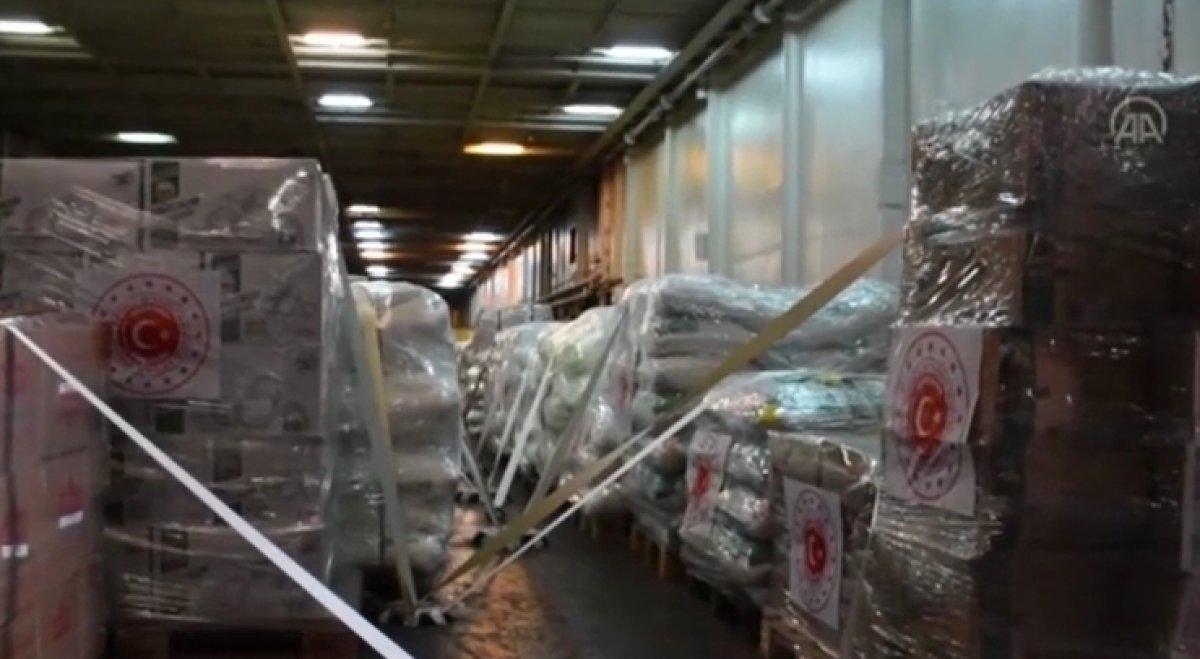 TSK'dan Lübnan ordusuna gıda yardımı