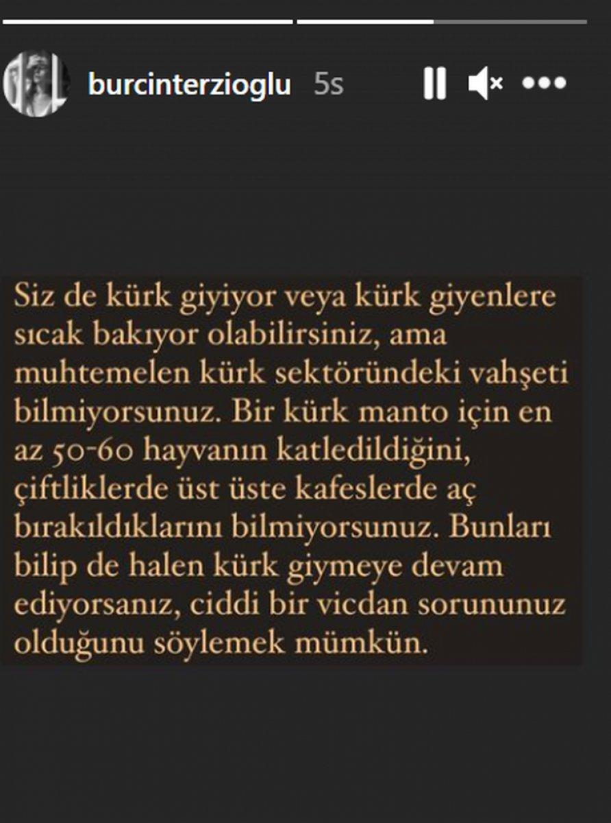 Burçin Terzioğlu'dan Bülent Ersoy tepkisi