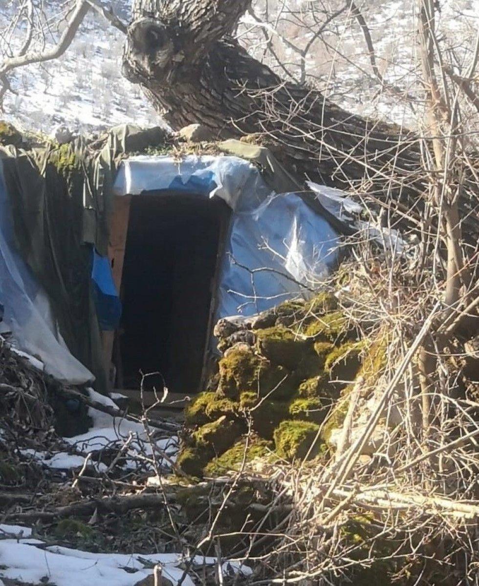 Irak'ın kuzeyinde, PKK’ya ait mühimmatlar ele geçirildi