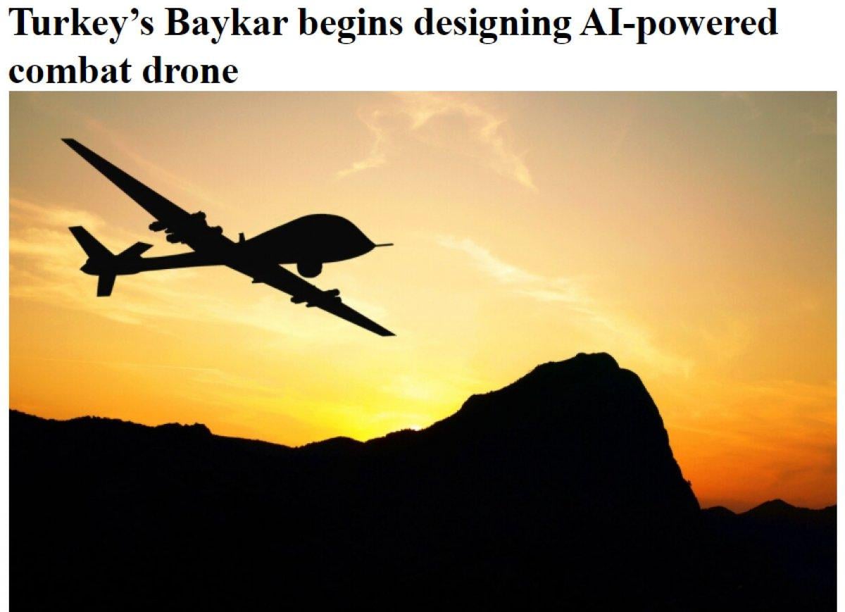 Türkiye, yapay zeka destekli insansız hava muharebe aracı tasarlamaya başladı