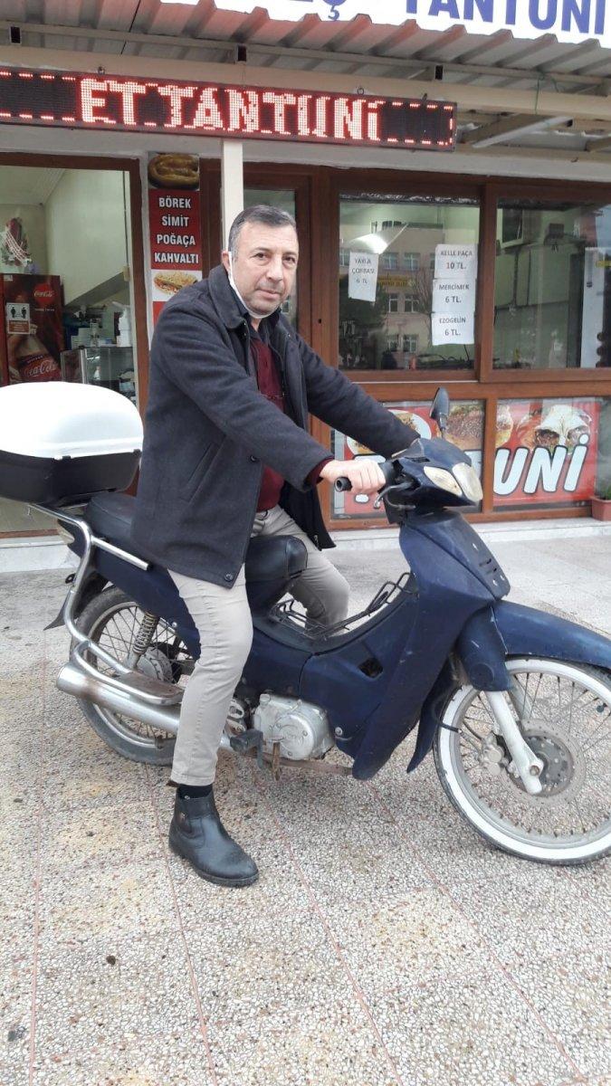 Balıkesir'de motoru çalınan esnaf sosyal medyadan hırsıza mesaj attı