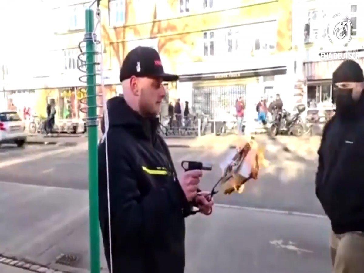 Danimarka'da Kur'an-ı Kerim'e çirkin saldırı