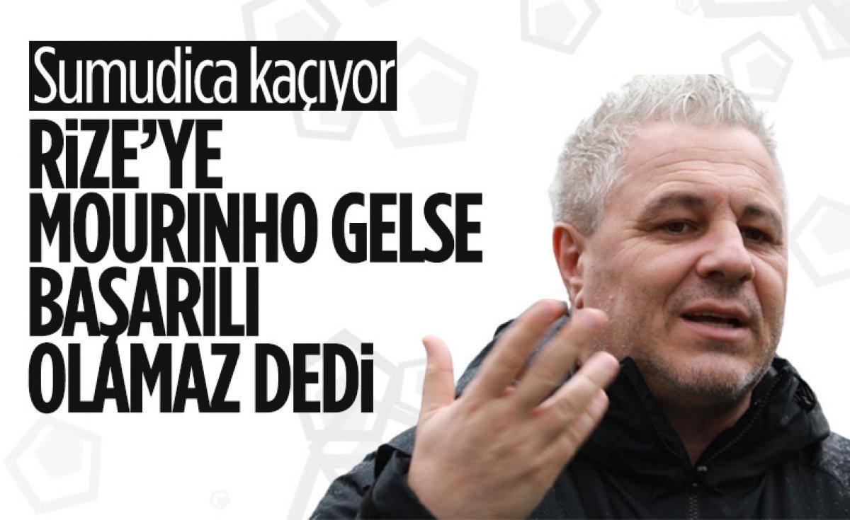 Sabri Sarıoğlu: Sumudica'nın sözlerini tasvip etmiyorum