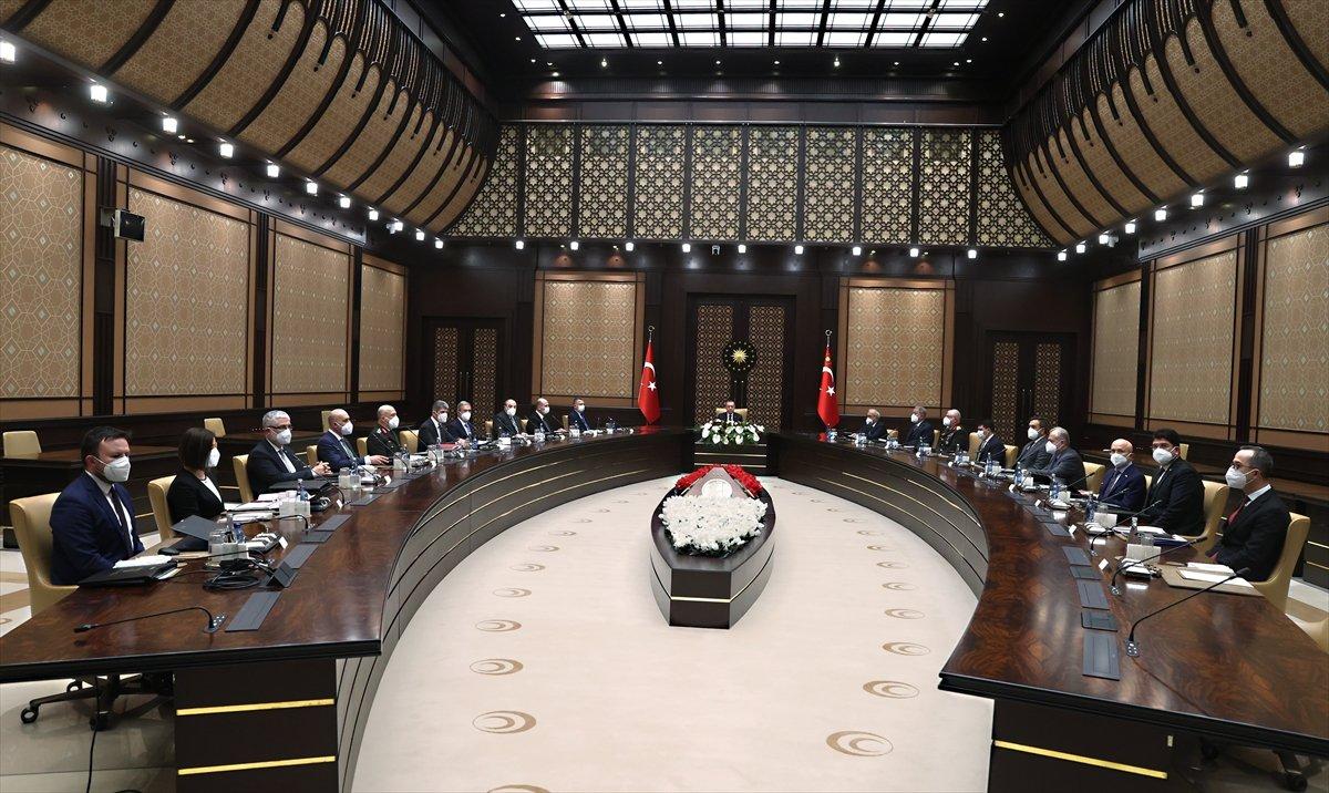 Cumhurbaşkanlığı Külliyesi'nde Savunma Sanayii İcra Komitesi toplantısı