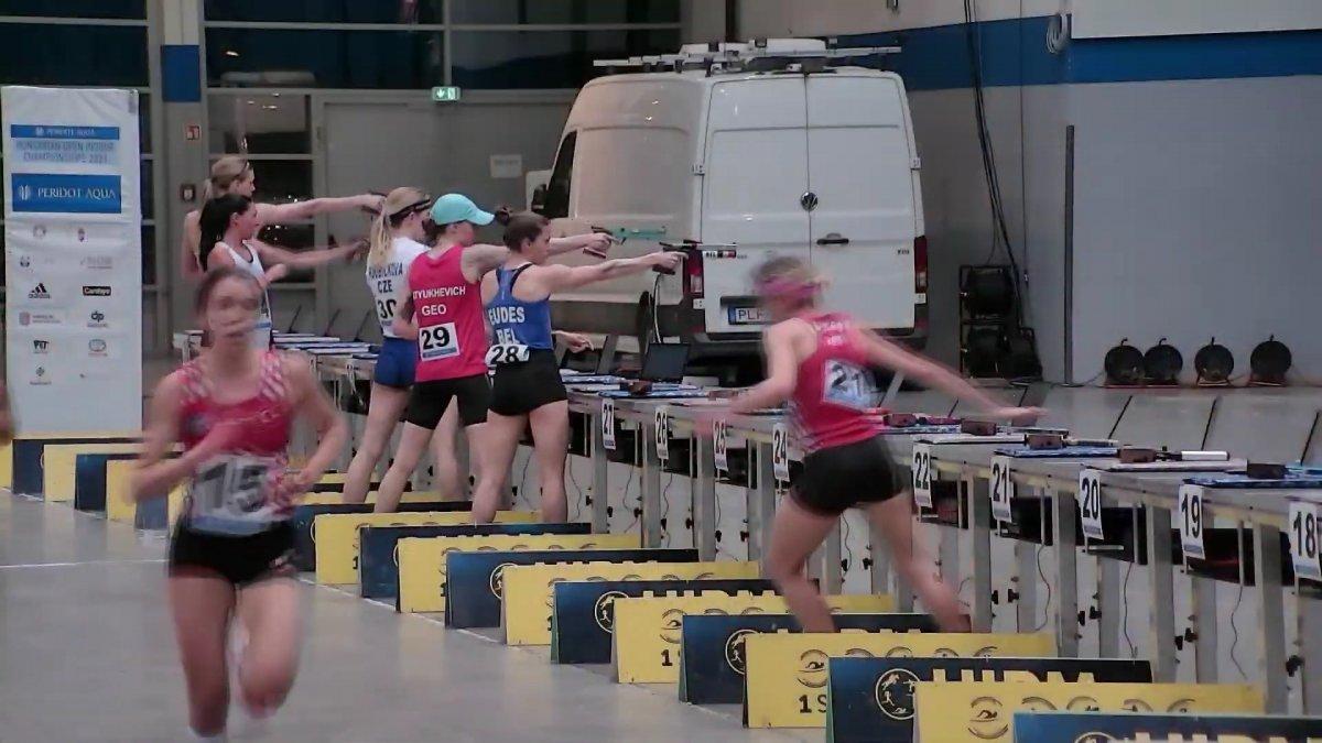 Milli pentatlet İlke Özyüksel'den dünya rekoru