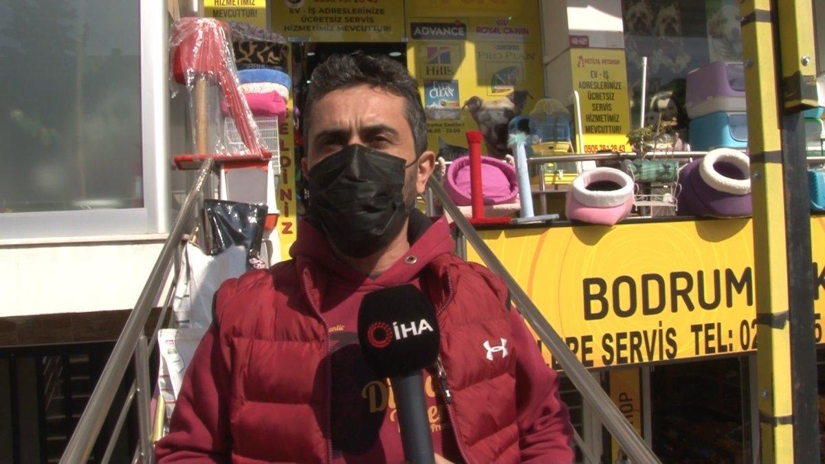 Ataşehir’de moto kurye yolun karşısına geçmeye çalışan kadına çarptı