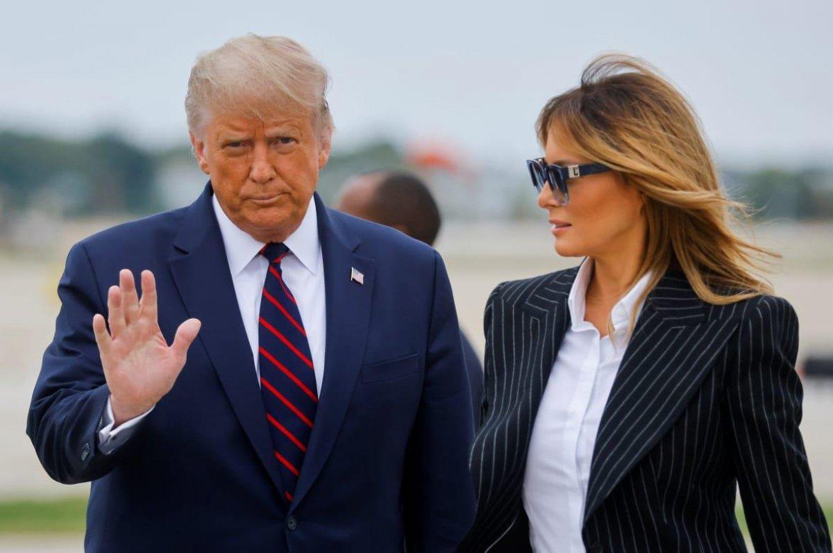 Donald Trump ve eşi Melania, gizlice koronavirüs aşısı yaptırdı