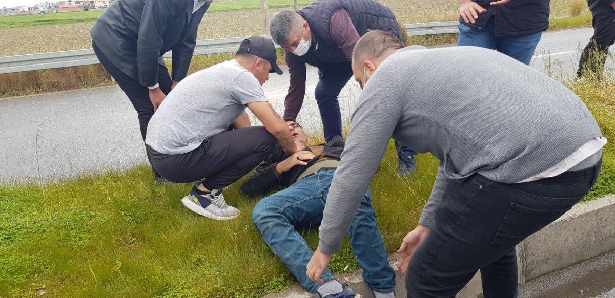 Antalya'da iki araç kaza yaptı, yaralılara müdahalede ilk yardım karmaşası yaşandı