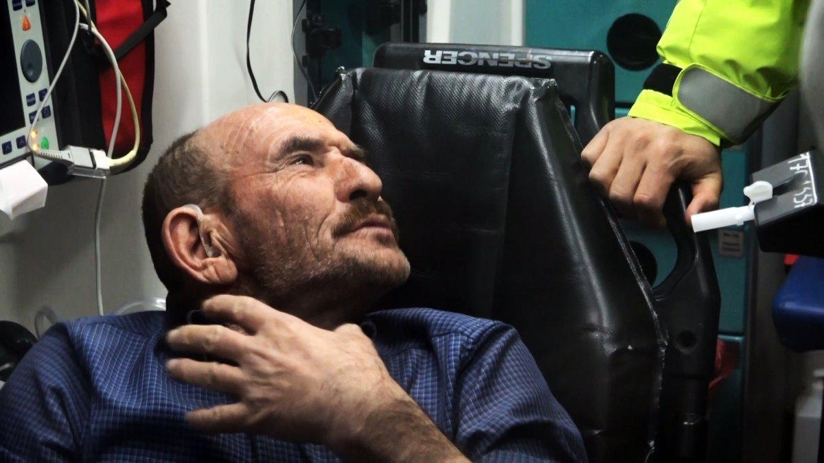 Bursa'da boş yolda kaza