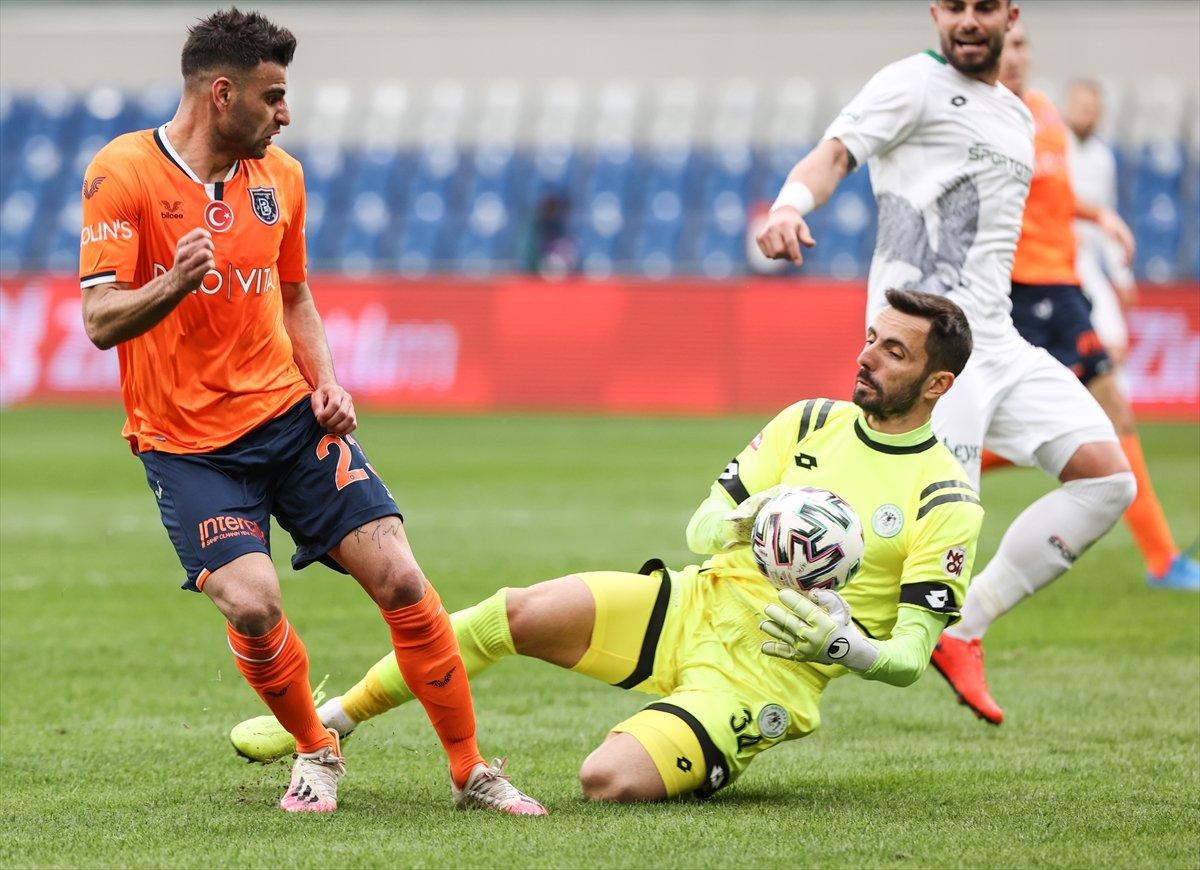 Başakşehir, Konyaspor'la berabere kaldı