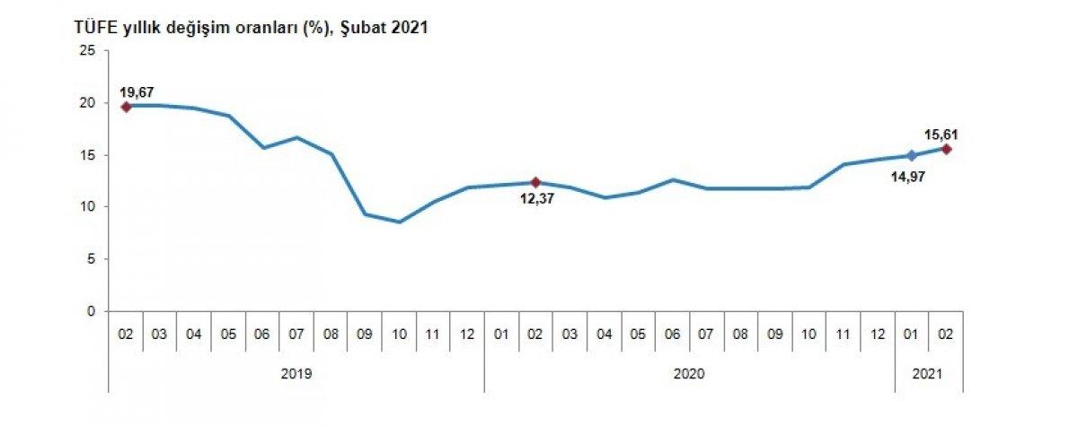 Şubat ayı enflasyonu açıklandı