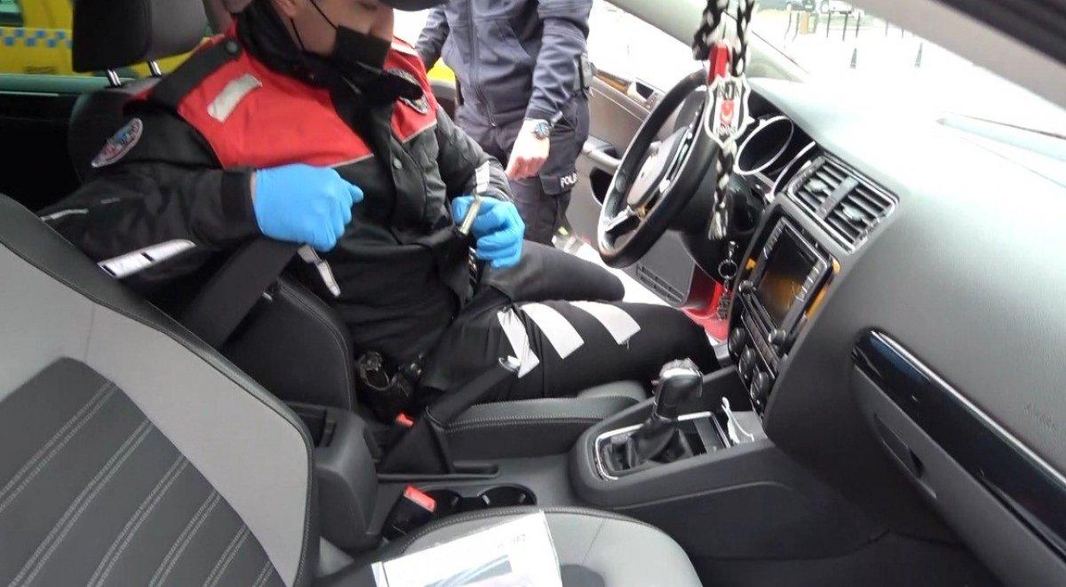 İstanbul'da uygulamada şaşkına çeviren 'çakar' savunması