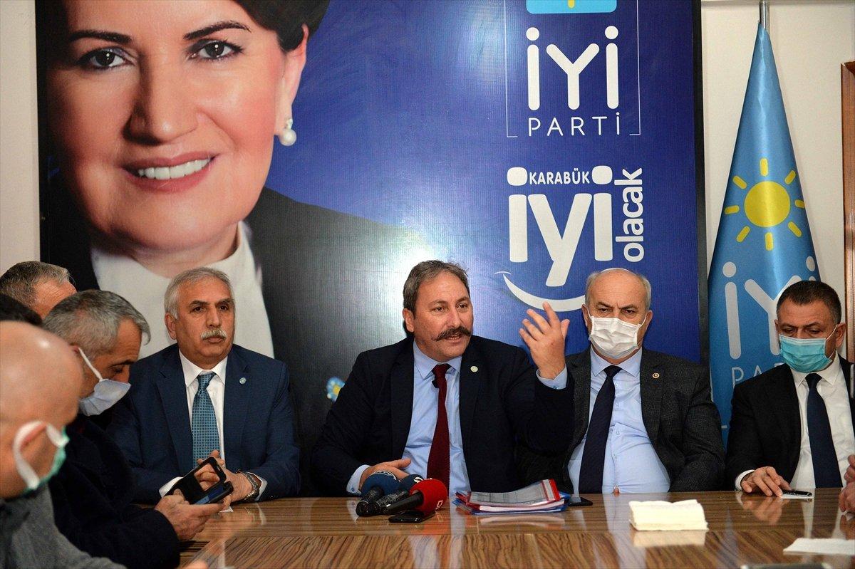 İyi Partili Mehmet Tolga Akalın, Karabük'te fezlekelere ilişkin konuştu