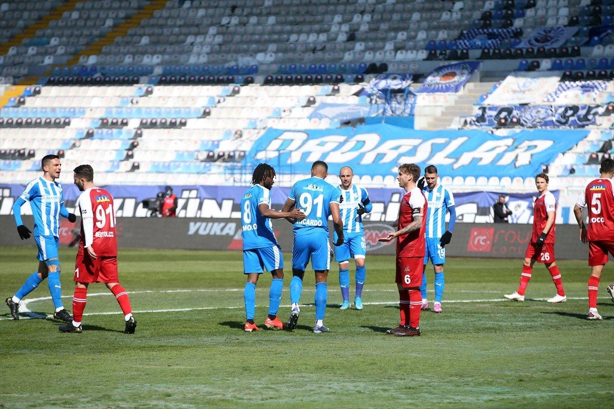 Erzurumspor-Karagümrük maçında 4 gol var kazanan yok