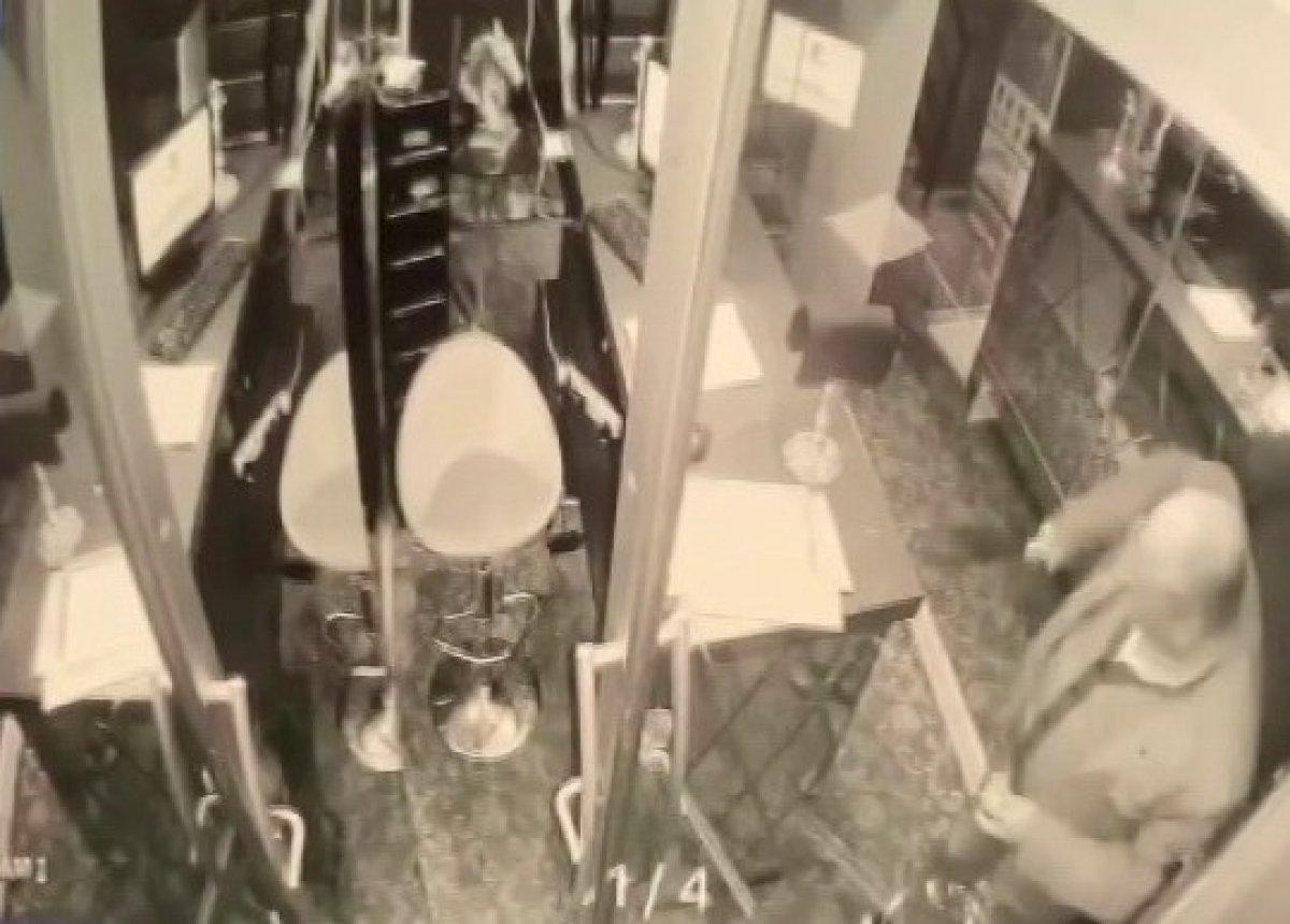 Ataşehir’de satırlı saldırgan otel bastı