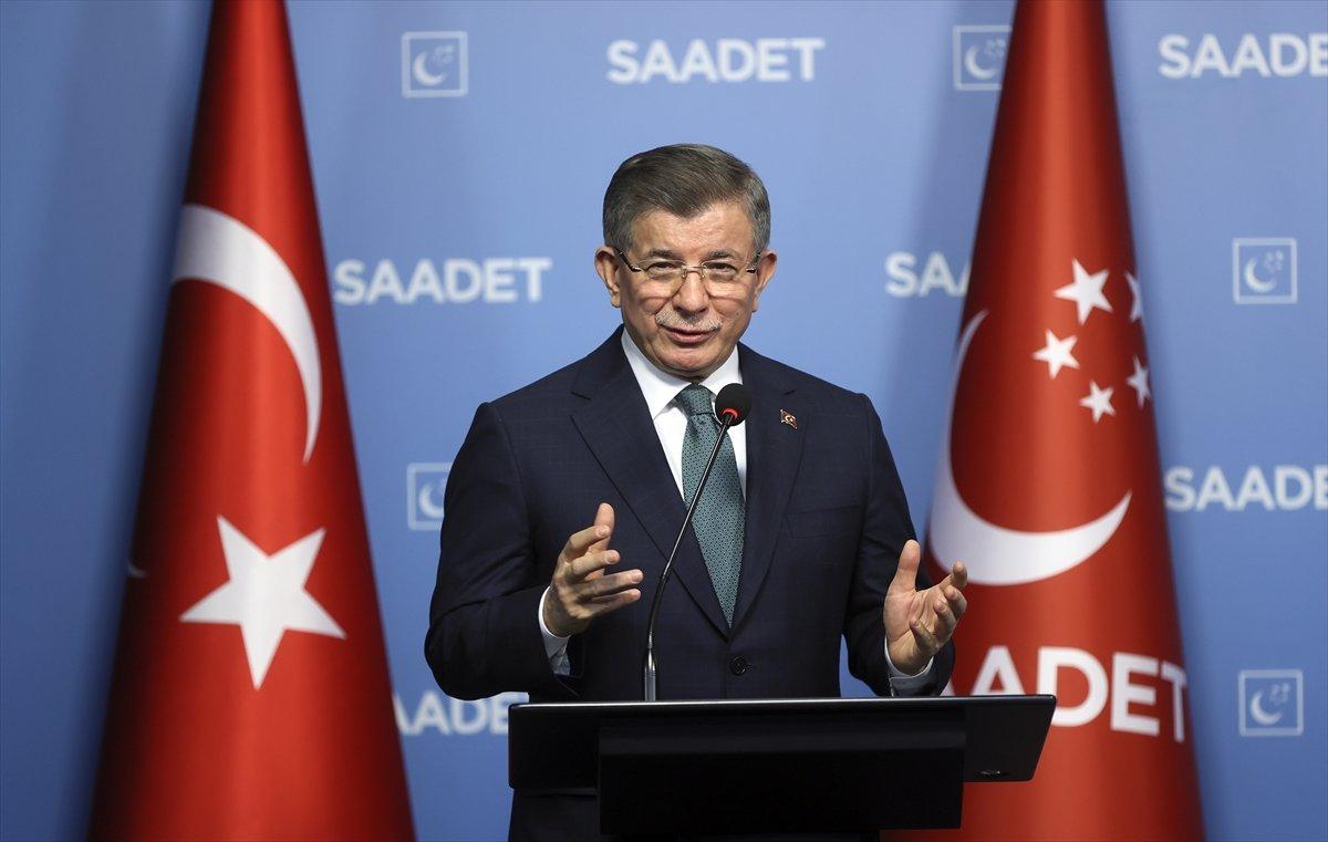 Ahmet Davutoğlu'ndan fezleke yorumu