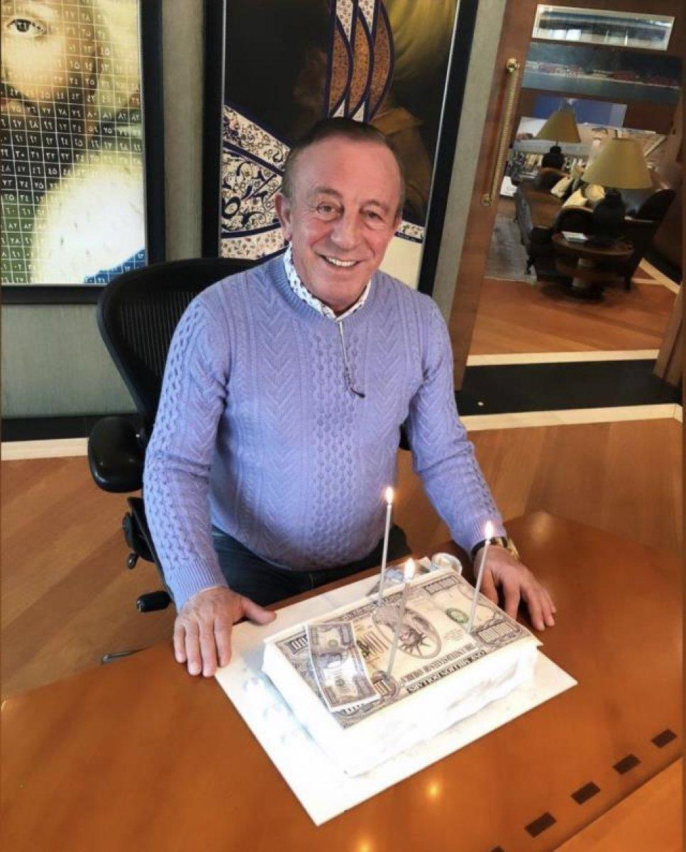 Ali Ağaoğlu'na 1 milyon dolarlık pasta