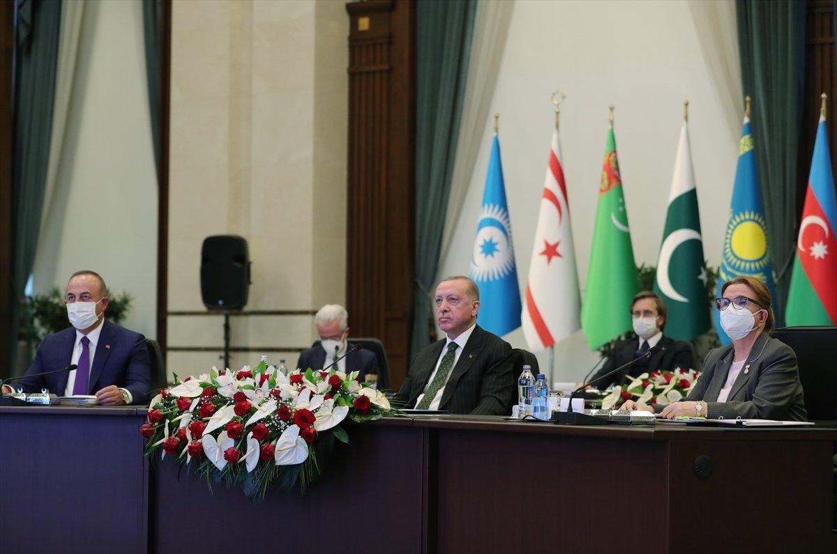 Cumhurbaşkanı Erdoğan, Ekonomik İş Birliği Teşkilatı Zirvesi'ne katıldı