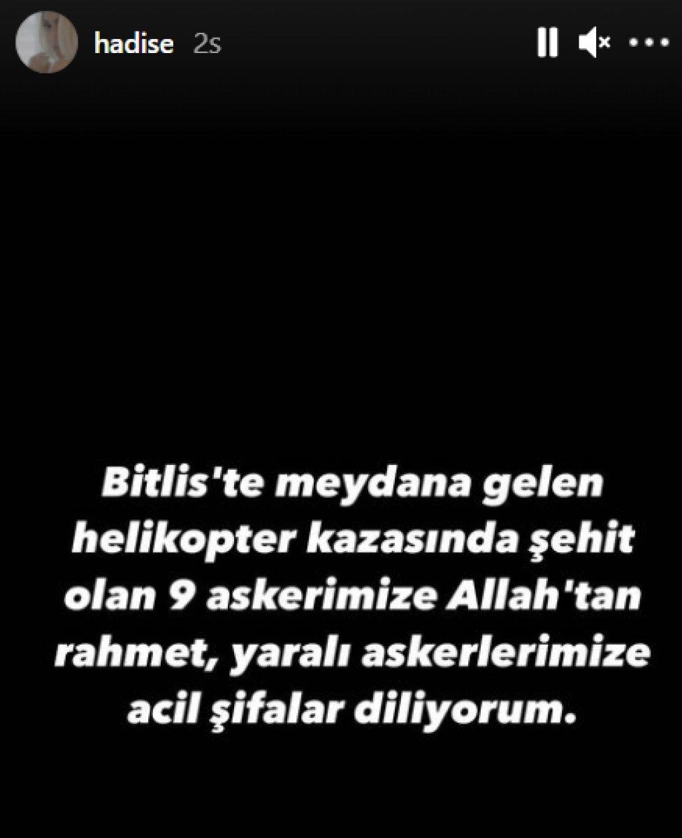 Ünlülerden şehitler için taziye mesajı