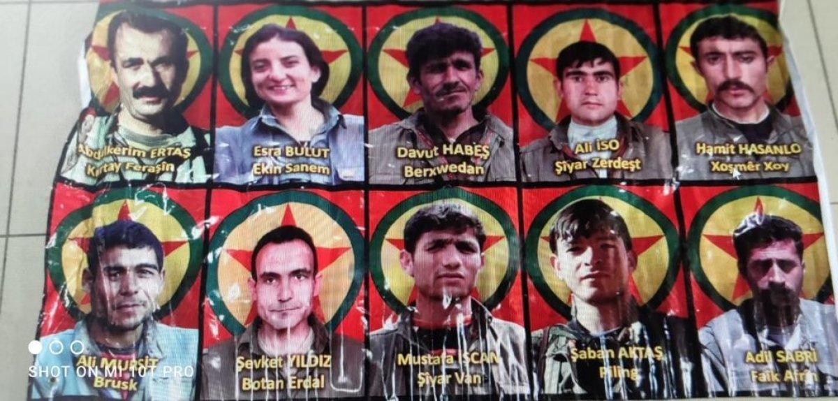 İpekyolu Belediyesi'nin binasında terörist elebaşı Öcalan'ın fotoğrafları ele geçirildi