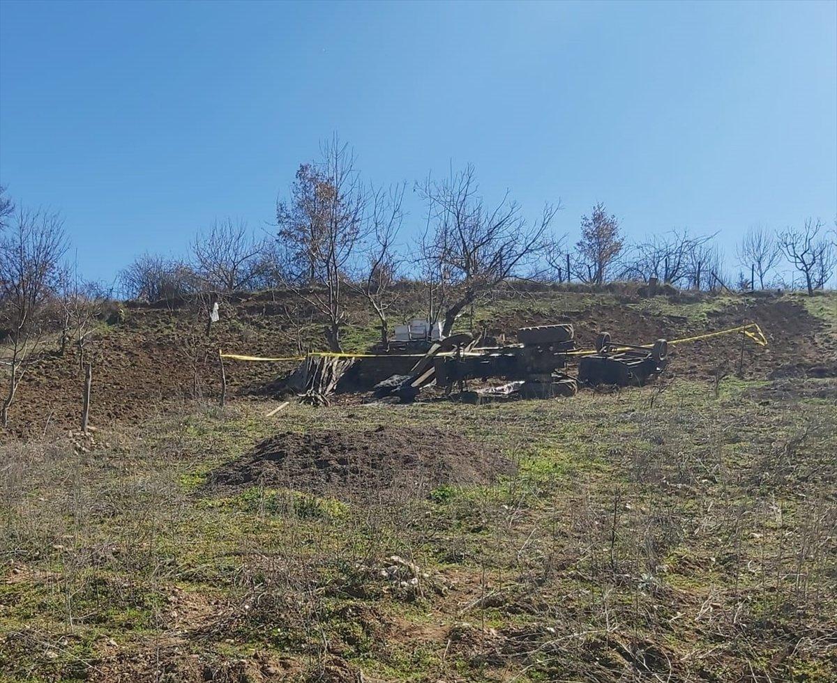 Manisa’da 78 yaşındaki sürücü traktörün altında can verdi