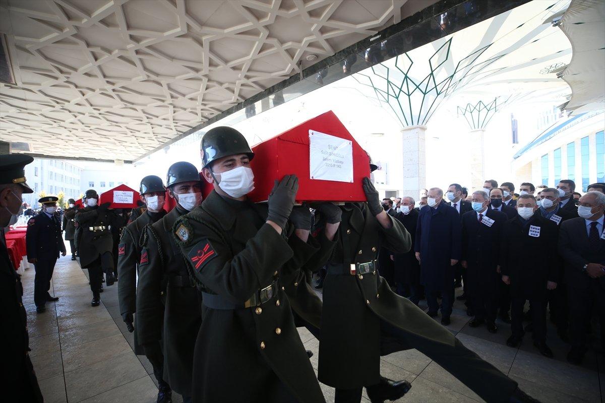 Bitlis şehitleri için Ankara'da devlet töreni
