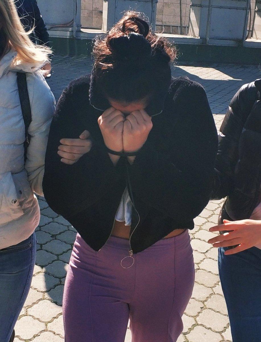 Samsun'da şehitlere hakaret eden genç kız serbest kaldı