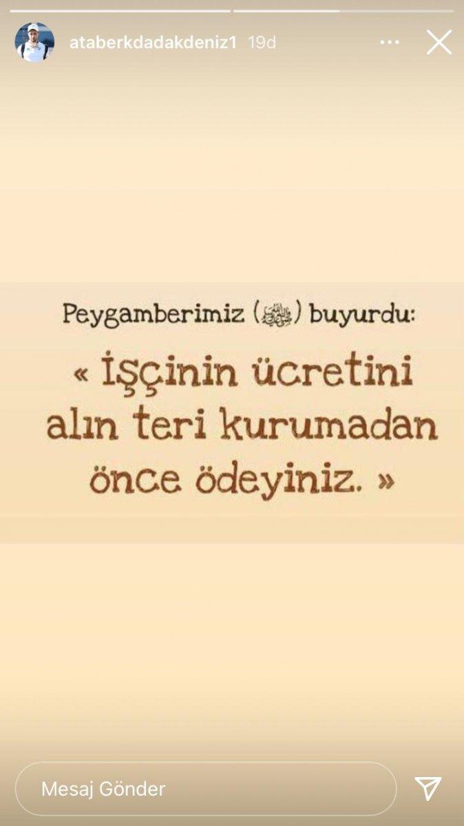 Bursasporlu futbolcular yönetime 'hadisli' gönderme