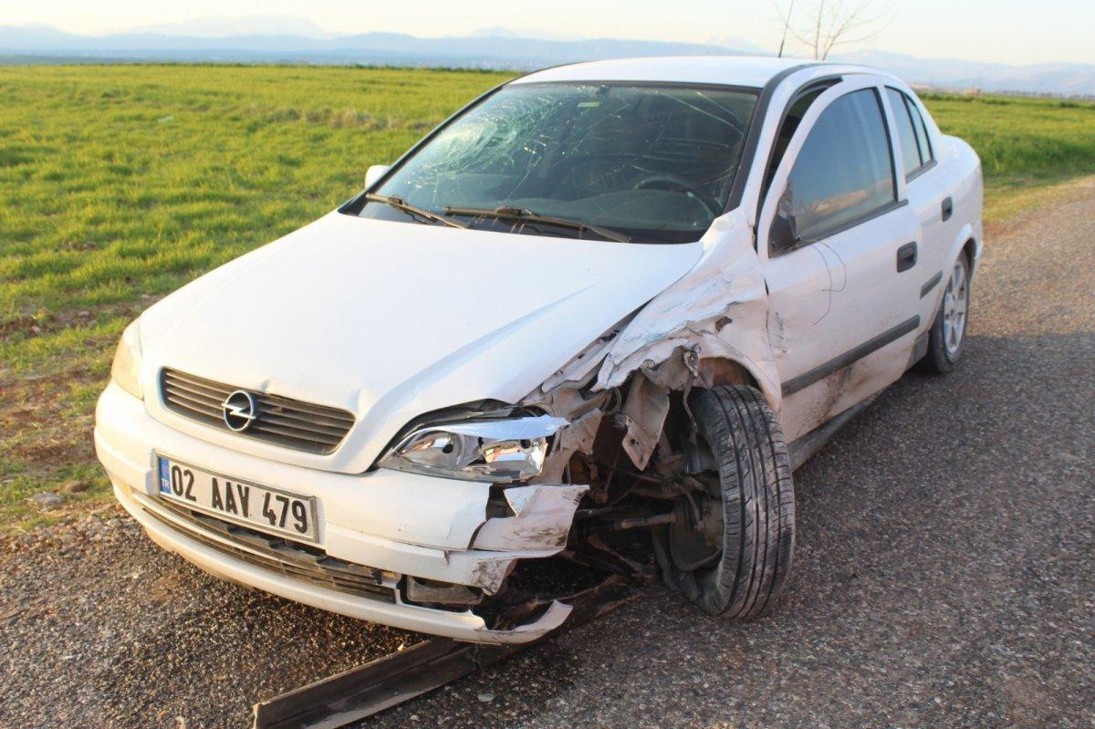 Adıyaman’da kaza: 3 yaralı