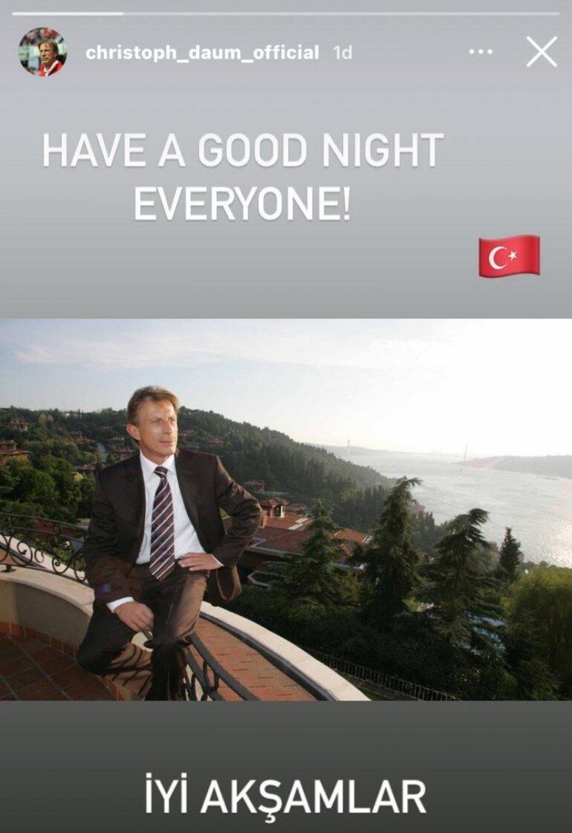 Fenerbahçe maçı sonrası Daum'dan paylaşım