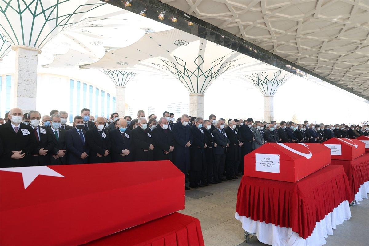 Bitlis şehitleri için Ankara'da devlet töreni