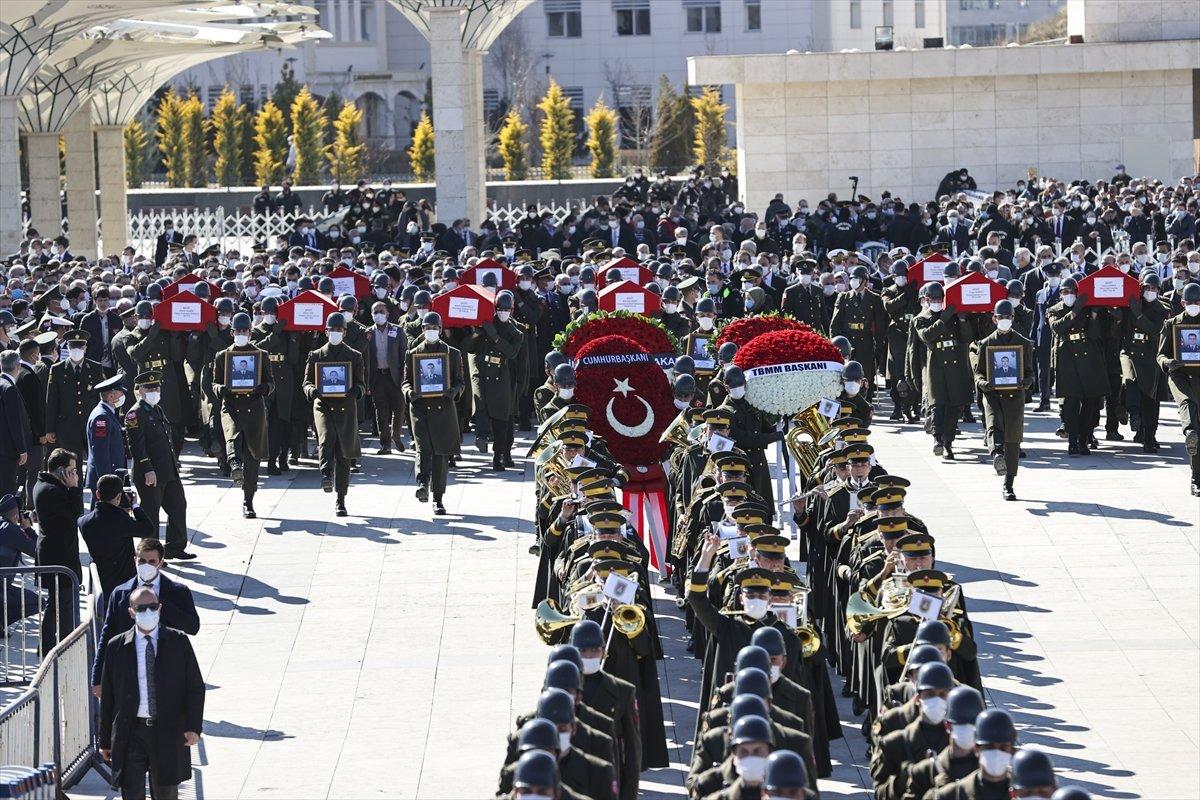Bitlis şehitleri için Ankara'da devlet töreni
