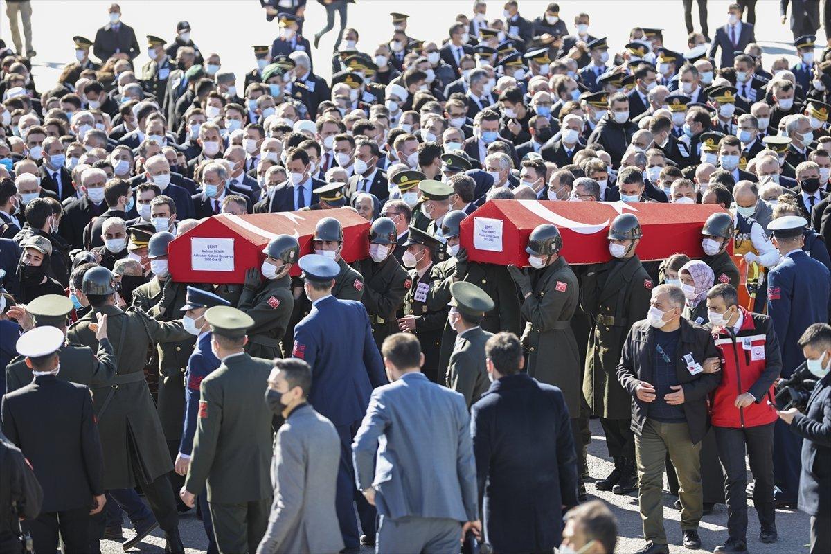 Bitlis şehitleri için Ankara'da devlet töreni
