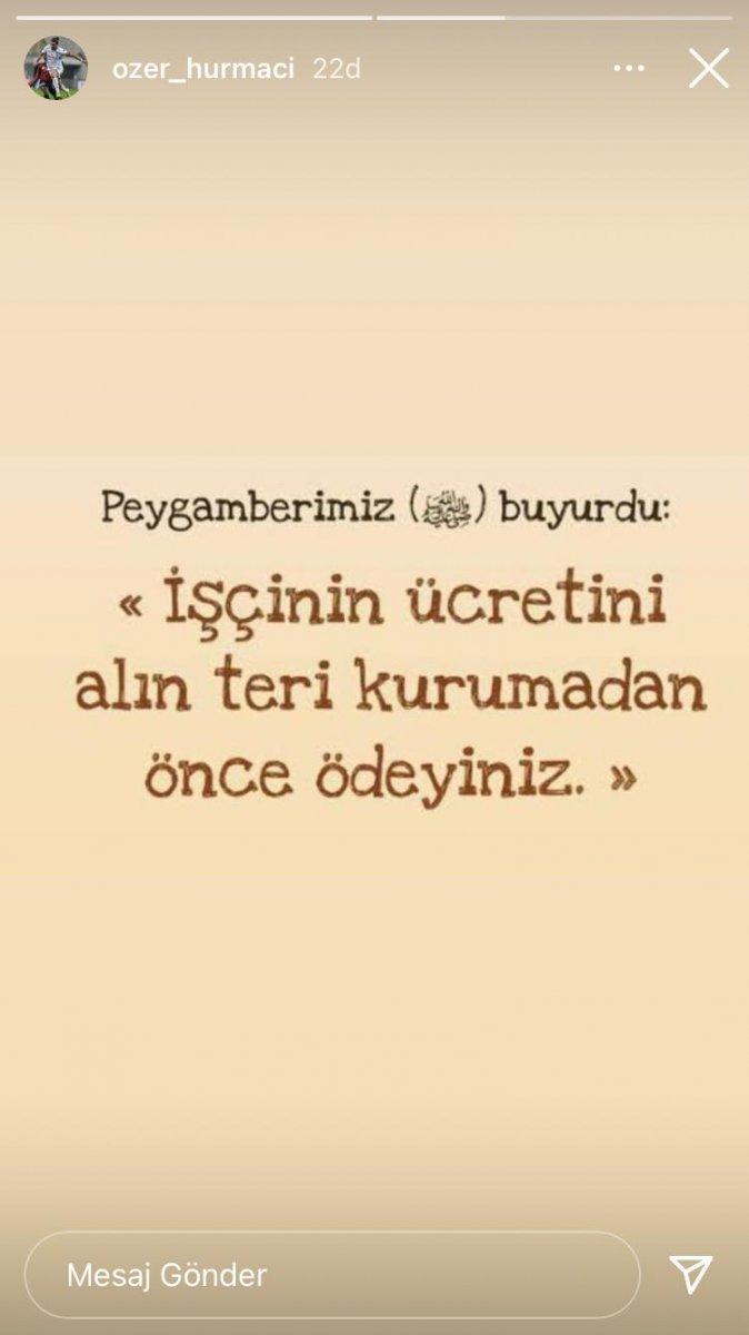 Bursasporlu futbolcular yönetime 'hadisli' gönderme