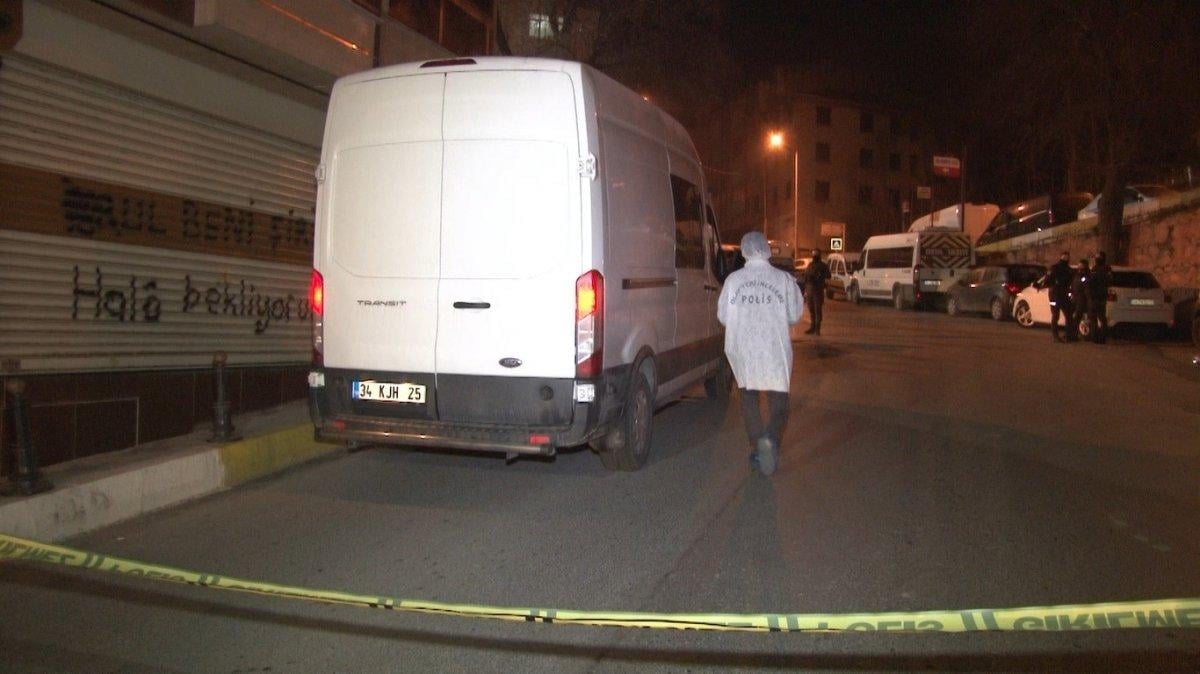 Gaziosmanpaşa'da taksiye binen şahıslar ile bekçi arasında kovalamaca