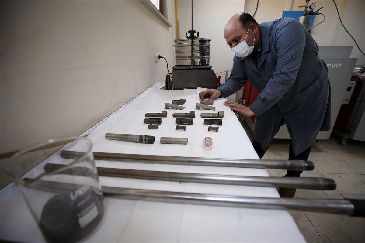 Nevşehir'de namlu ömrünü uzatan karışım elde edildi