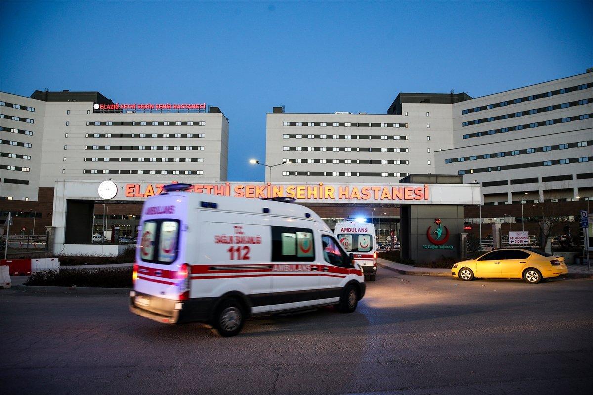 Şehitlerin naaşı Elazığ’a getirildi