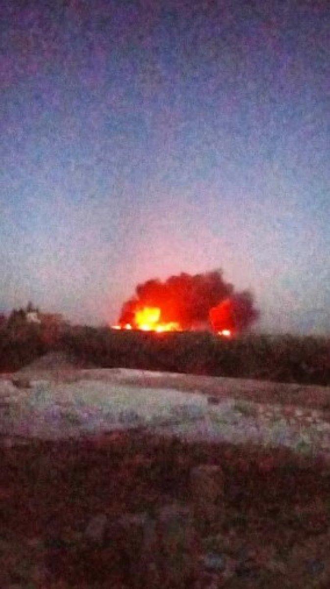 Suriye'nin kuzeyine balistik füze saldırısı