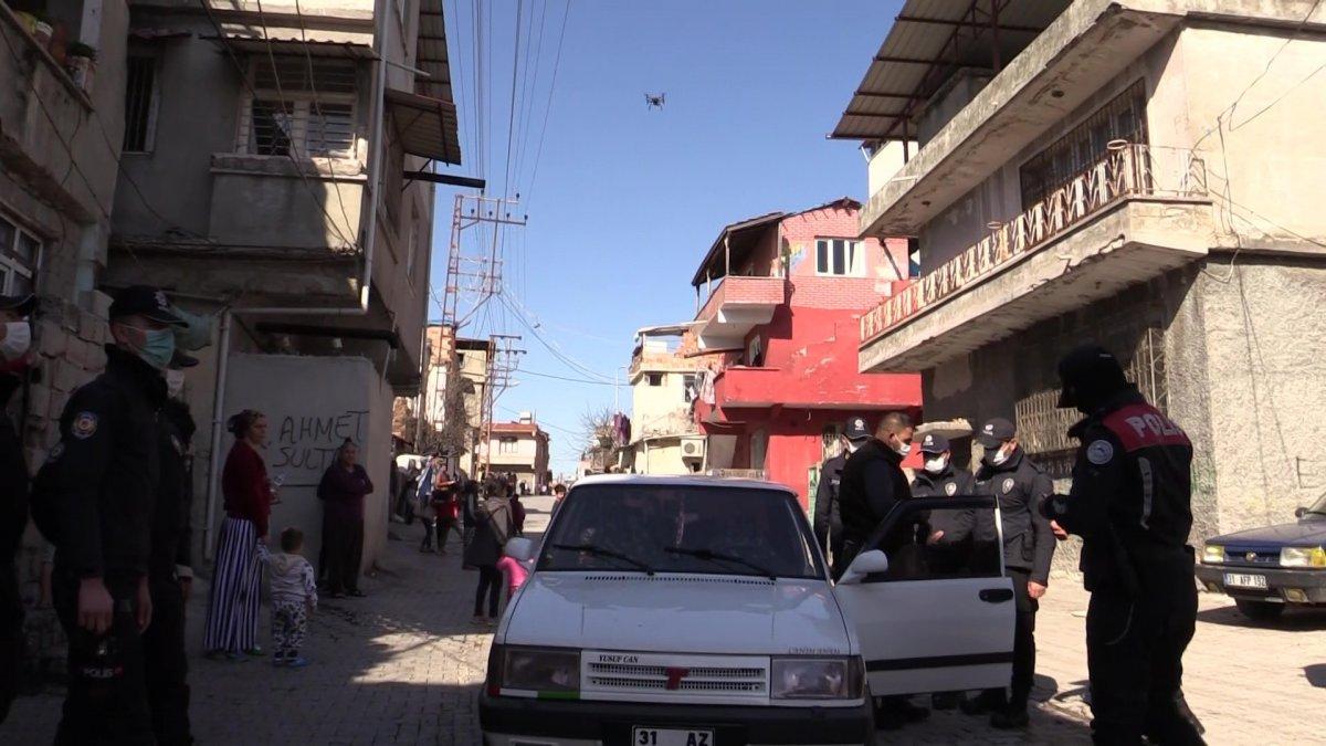 Hatay'da asayiş uygulaması