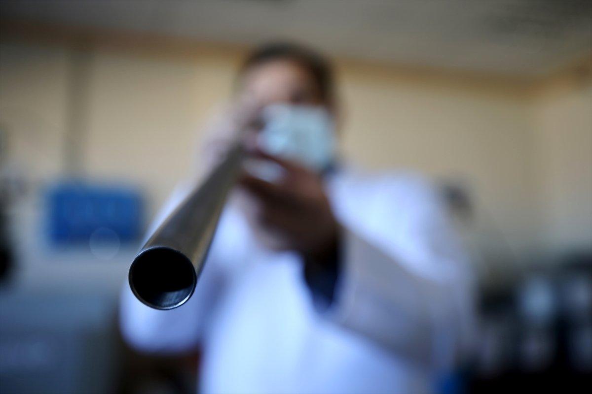 Nevşehir'de namlu ömrünü uzatan karışım elde edildi