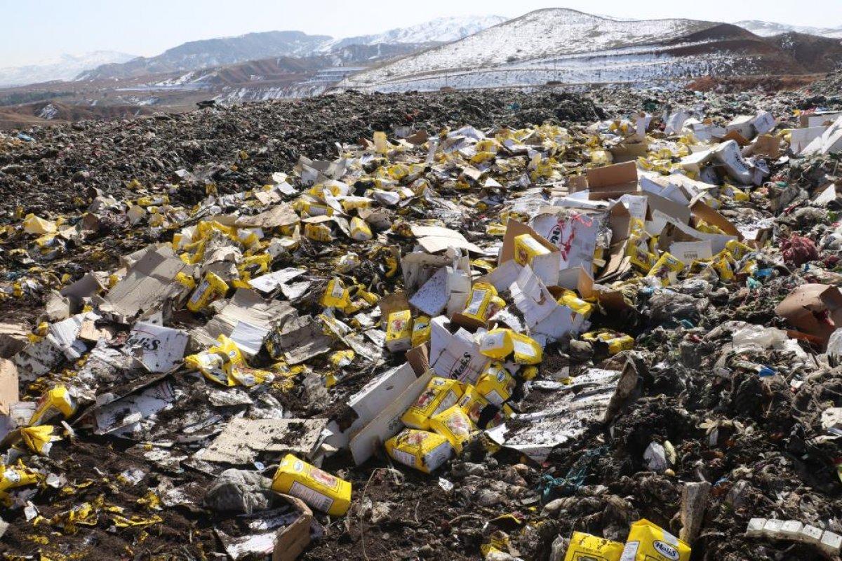 Sivas'ta gümrük kaçağı 5 ton çay imha edildi